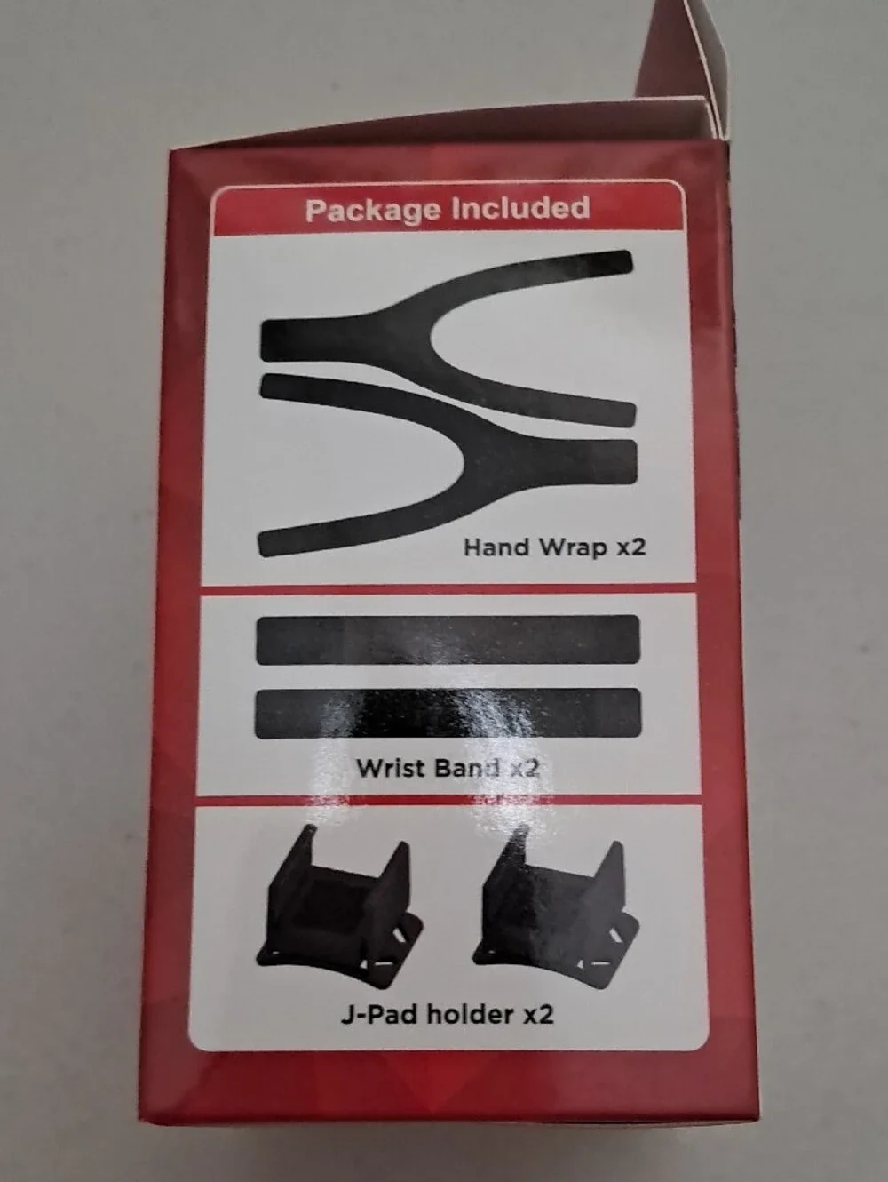 Wrist Bands & Hand Wraps Kit - Black and Blue - Compatible with NS/N-S/OLED/N-S2